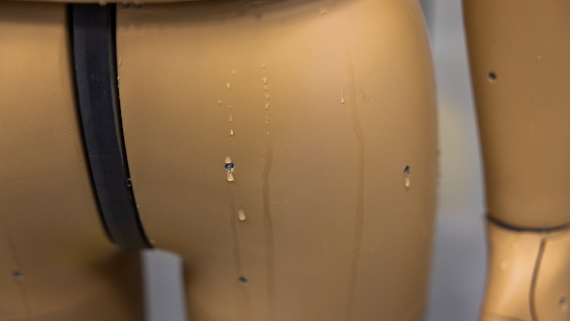Rear part of the ANDI breathable mannequin